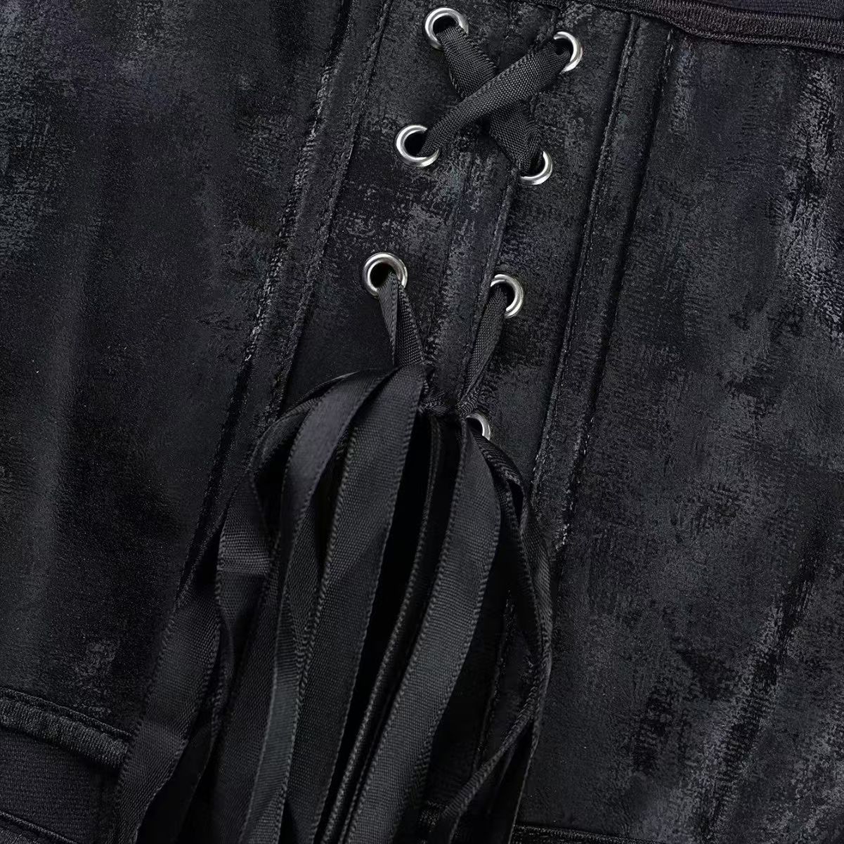 Europa y los Estados Unidos nuevos sutiles negros sin correa de hombros, soporte de pecho, cintura abdominal, chaqueta de plástico, suministro transfronterizo Aliexpress