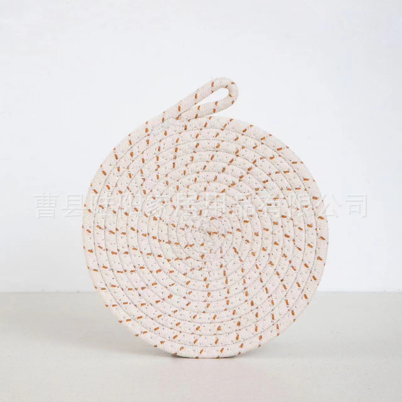 밀크 화이트 라이트 카키 도트