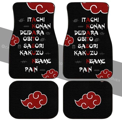 Скандинавские трансграничные Amazon TEMU Автомобильные ножные коврики из четырех частей