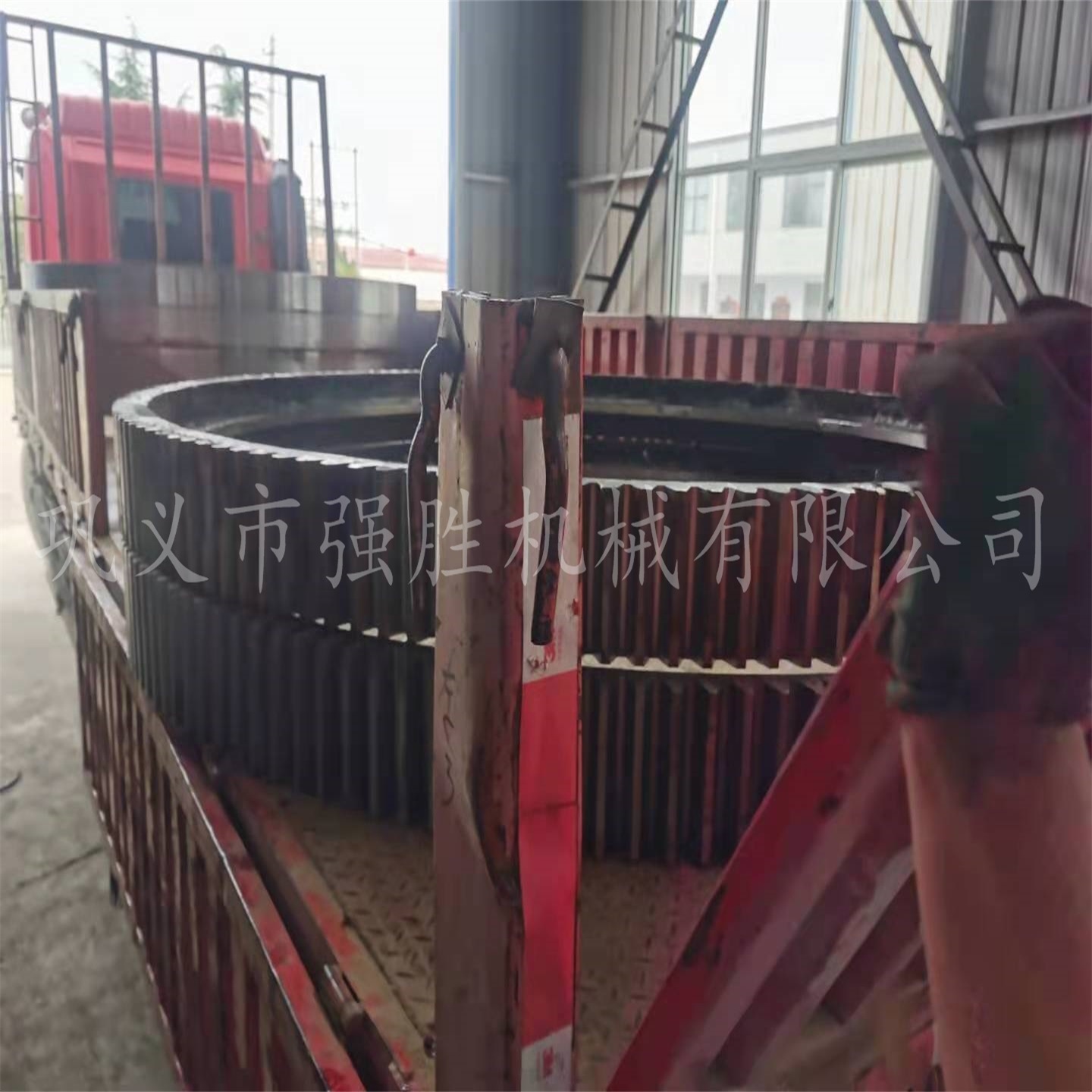 厂家常年生产多种规格烘干机大齿轮 烘干机大齿圈报价