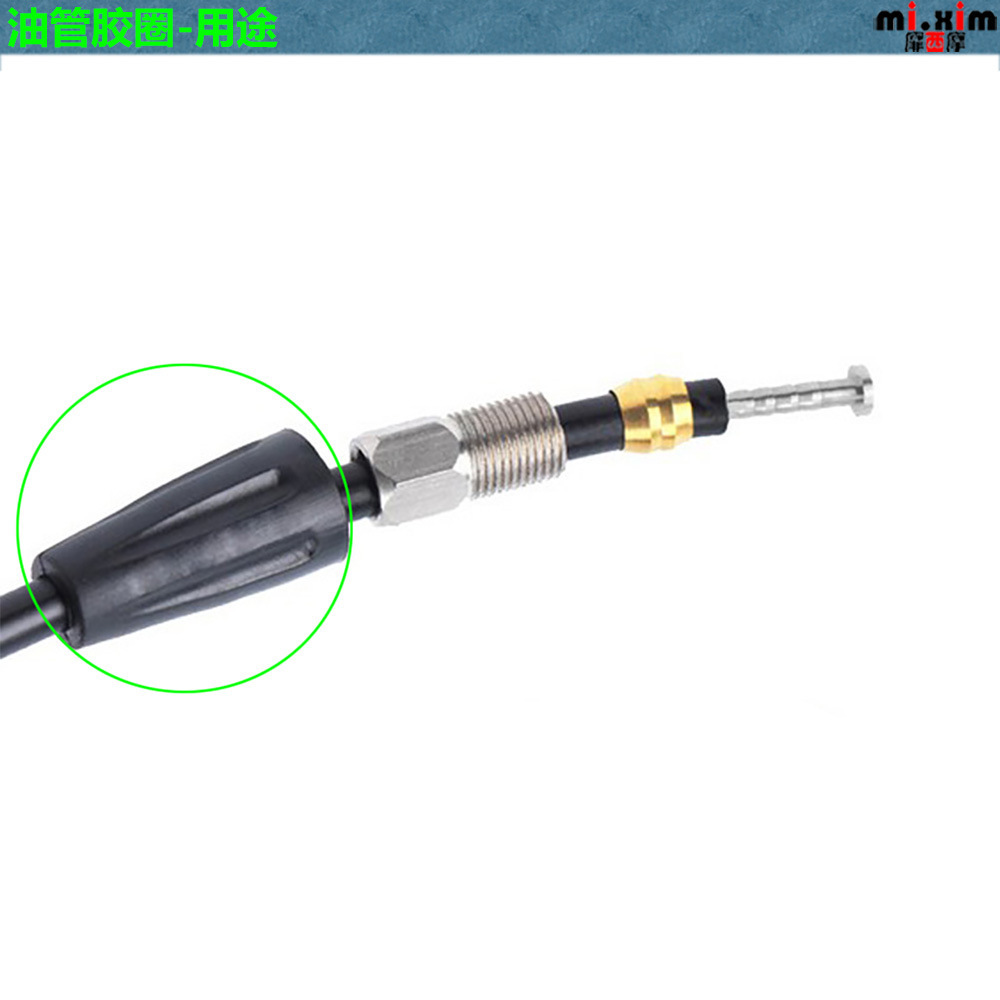 Mi. xim tubo de aceite anillo de goma tubo de aceite cubierta protectora disco de aceite piezas de reparación