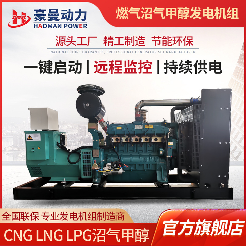 天燃气发电机组150KW甲醇发电机养殖场养猪厂用120KW沼气发电机组|undefined