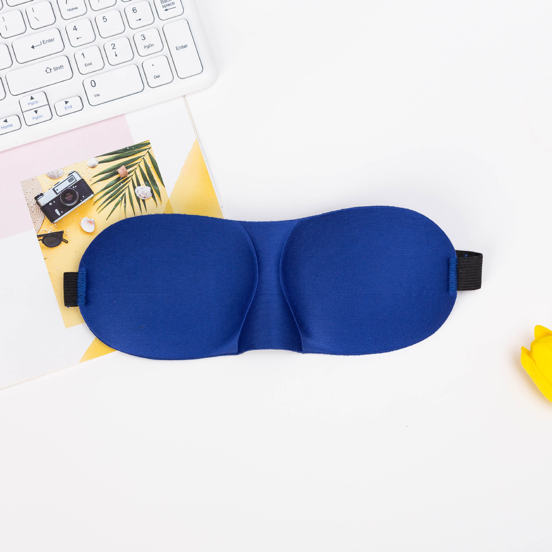 Directo de fábrica 3D tridimensional máscara de ojo creativo tridimensional sueño sombreado transpirable 3D tridimensional máscara de ojo sin costuras logotipo impreso