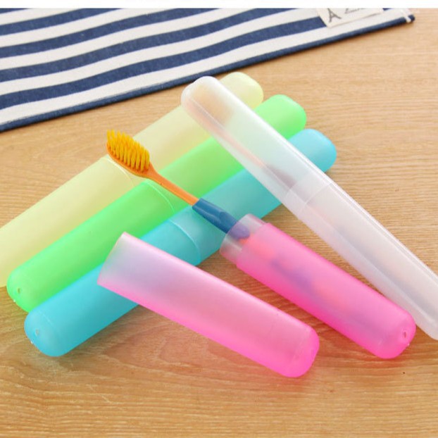 handheld transparent toothbrush for traveling
