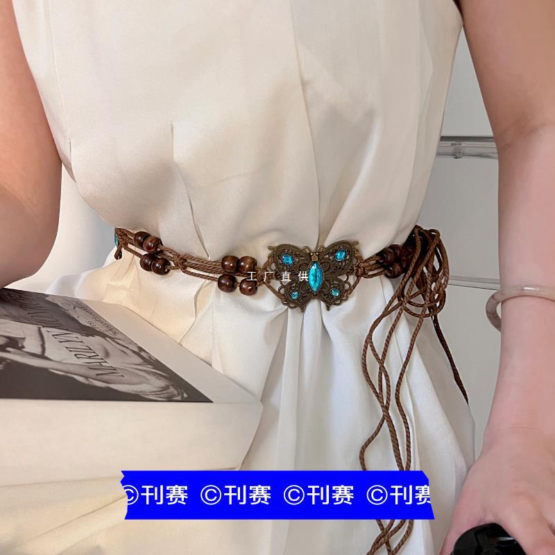 Retro ethnic design belt