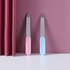 Baby Nail File Sharp-Tip Kids Mini Rub Strip Stainless Steel Newborn Nail Grinding Stick