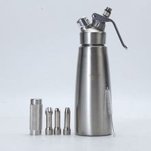 纯不锈钢奶油发泡器虹吸瓶雪顶裱花枪苏打枪枪奶芙枪雪芙氮气咖啡