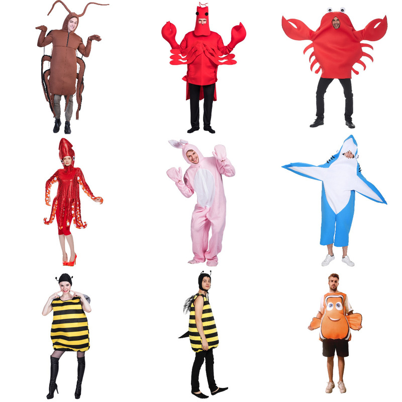 Manufacturer in stock party funny multi-style animal performance costume Halloween campus performance costume adult costume