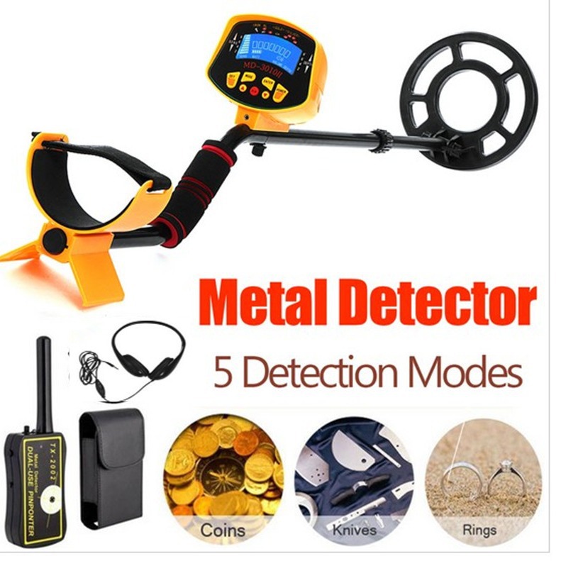 MD3010II地下金属探测器 探宝仪探金银铜器寻宝仪器+TX2002十耳机