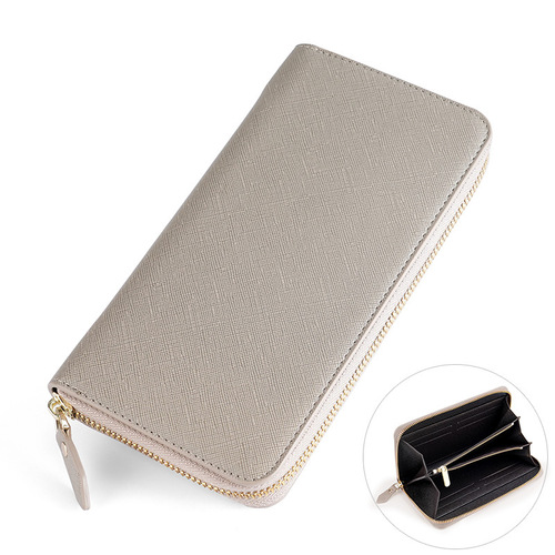 Japanese Amazon New Women's Long Zipper Wallet Japanese Long Wallet Men's Handbag Foreign Trade Purse