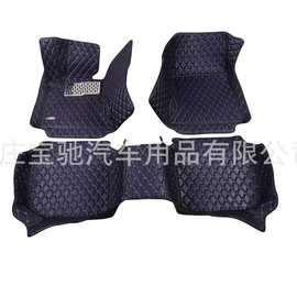 跨境亚马逊独立站左舵左肽右舵右肽汽车脚垫防滑专车耐磨商务车