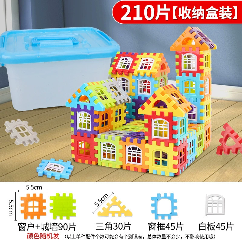 House constructor toy set, DIY educational building kit for boys 3+, multi-piece options
