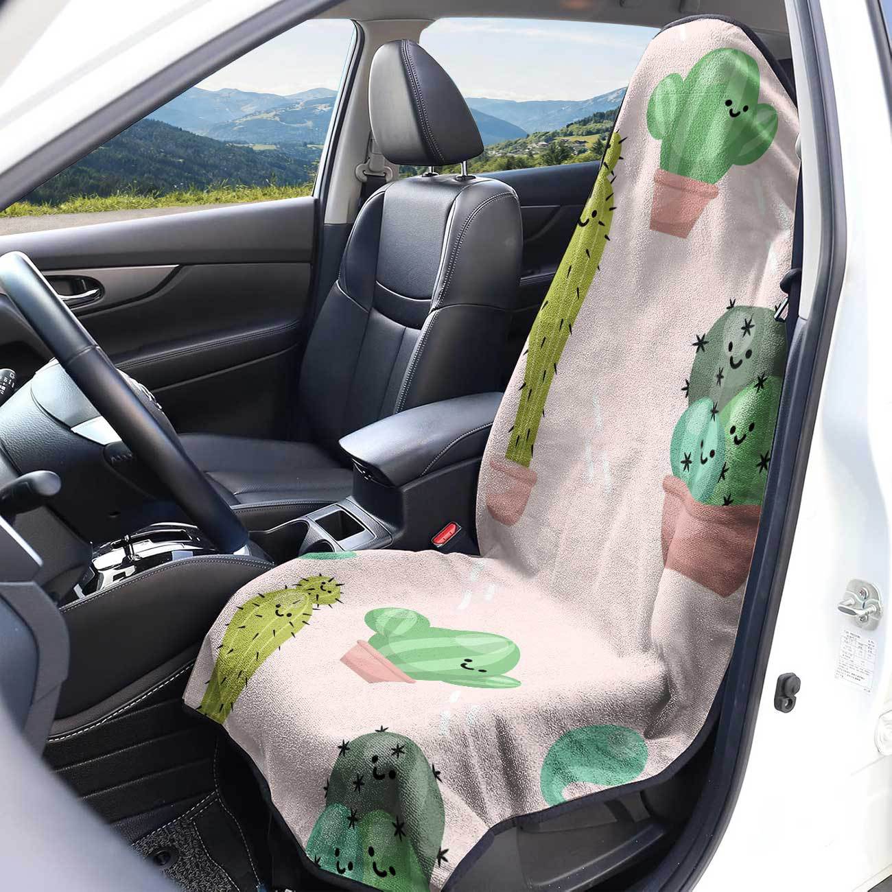 Car seat towel cover front seat protector suitable for gym and exercise, universal for all seasons, car use 96