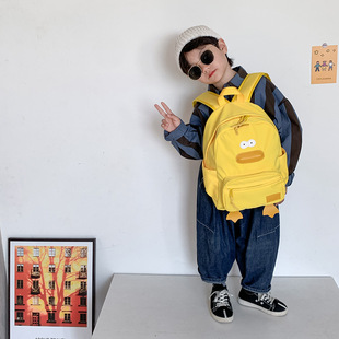 Korean Style Cute Children's Bag Backpack 2023 Summer New Large Capacity Kindergarten Schoolbag Casual Small Backpack