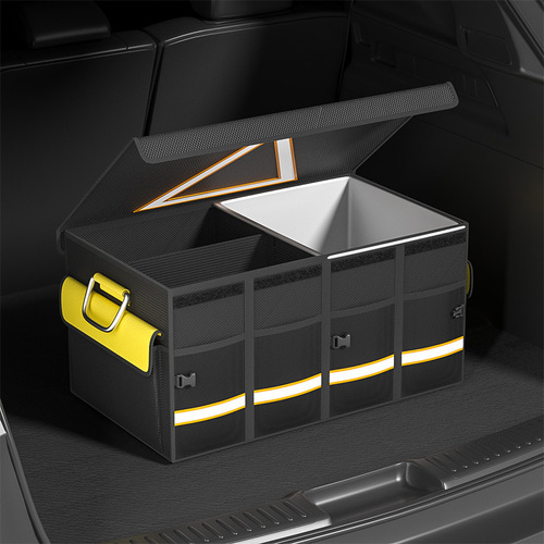 Car trunk storage box storage box car storage box car interior decoration supplies practical organization and storage