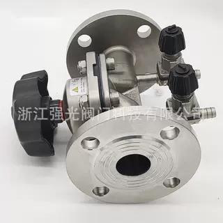 卫生级抗生素隔膜阀，抗生素无菌隔膜阀，快装，气动卡箍式隔膜阀