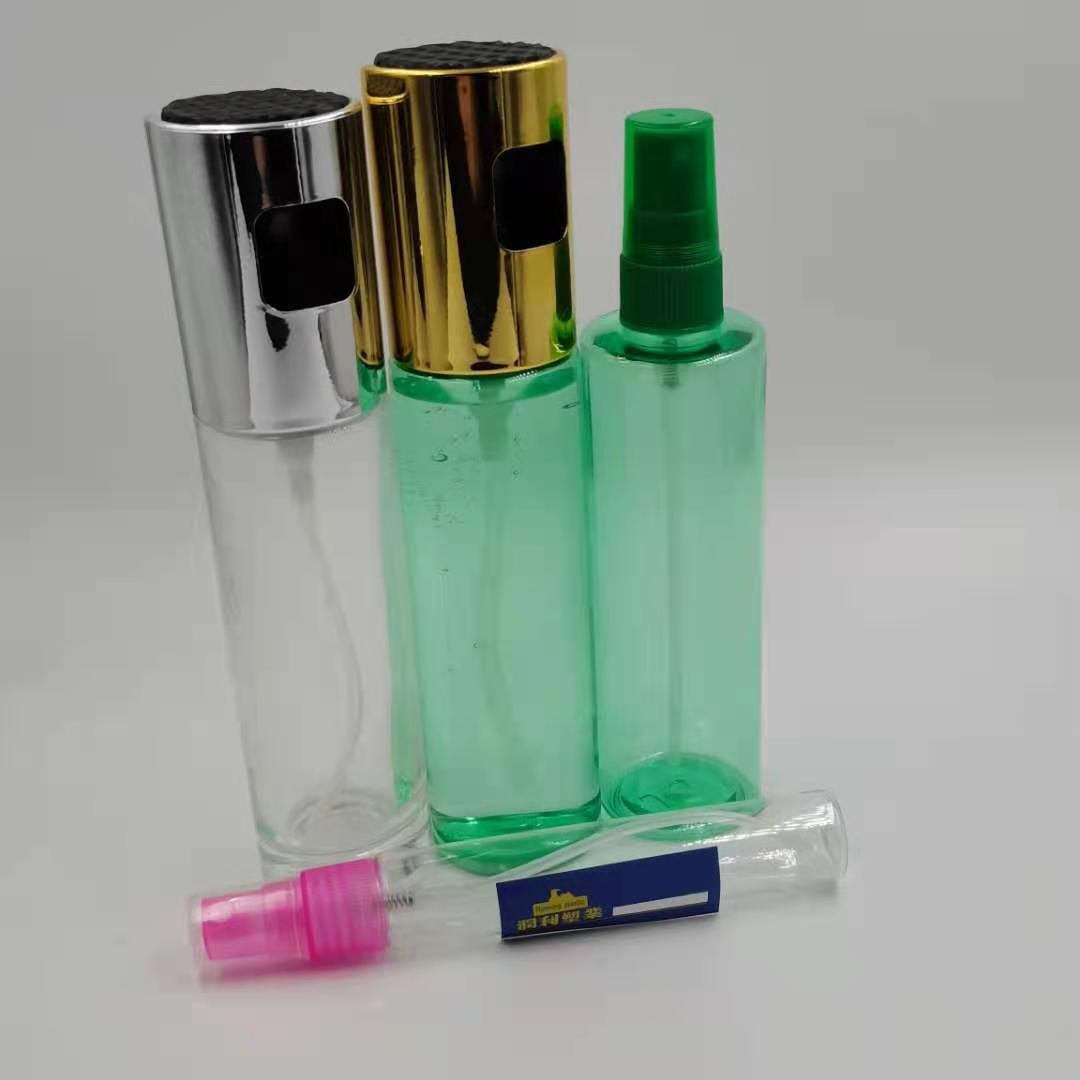 20口150mlPET塑料喷雾瓶20410指甲油泵圆头圆柱形瓶