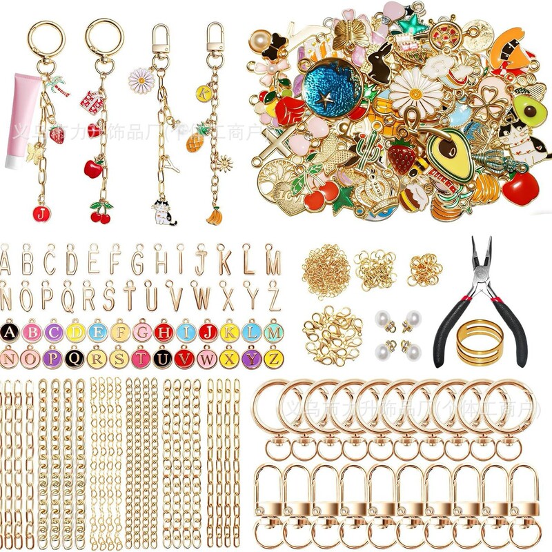 Diy420 Keychain Making Kit Charm Lip Gloss Bracelet Design Set Cute Friendship Jewelry Making Kit Diy420 Keychain Making Kit Charm Lip Gloss Bracelet Design Set Cute Friendship Jewelry Making Kit