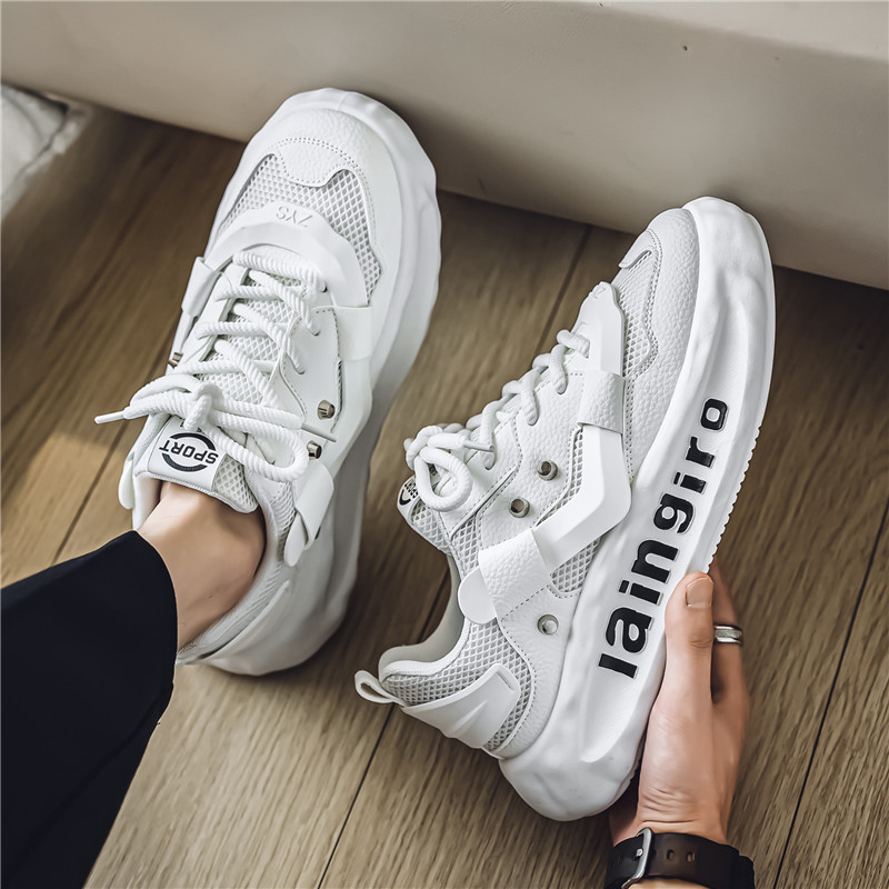 Demi-season fashionable trend lightweight sneakers platform for…