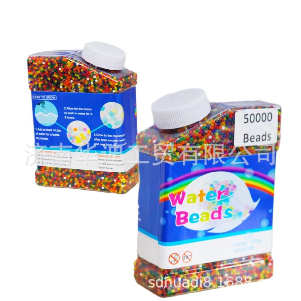 Трансграничная поставка 270 г 50 000 таблеток вода в бутылках Кристалл Детский пузырь большие бусины впитывающие бусины океан ребенок