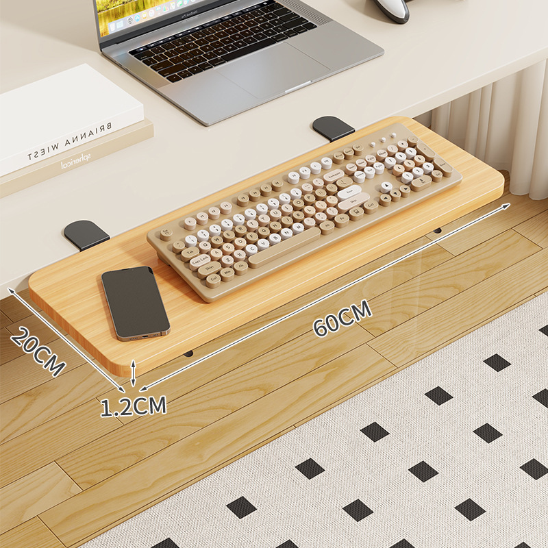 Extensión Plegable de Escritorio para Computadora con Soporte de Brazo para Oficina image 24