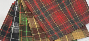 Woolen Woolen Spot Large Plaid Coat Clothing/shoes and Hats/bag Fabric Shaoxing Supply
