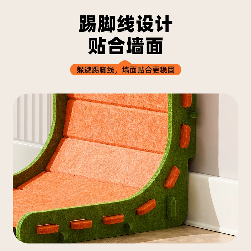 L-образный вертикальный кошачий покров войлочный кошачий помет