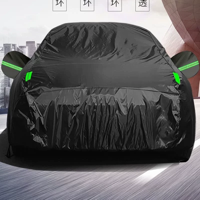 car cover polyester reflective strip car clothing – Car clothing
