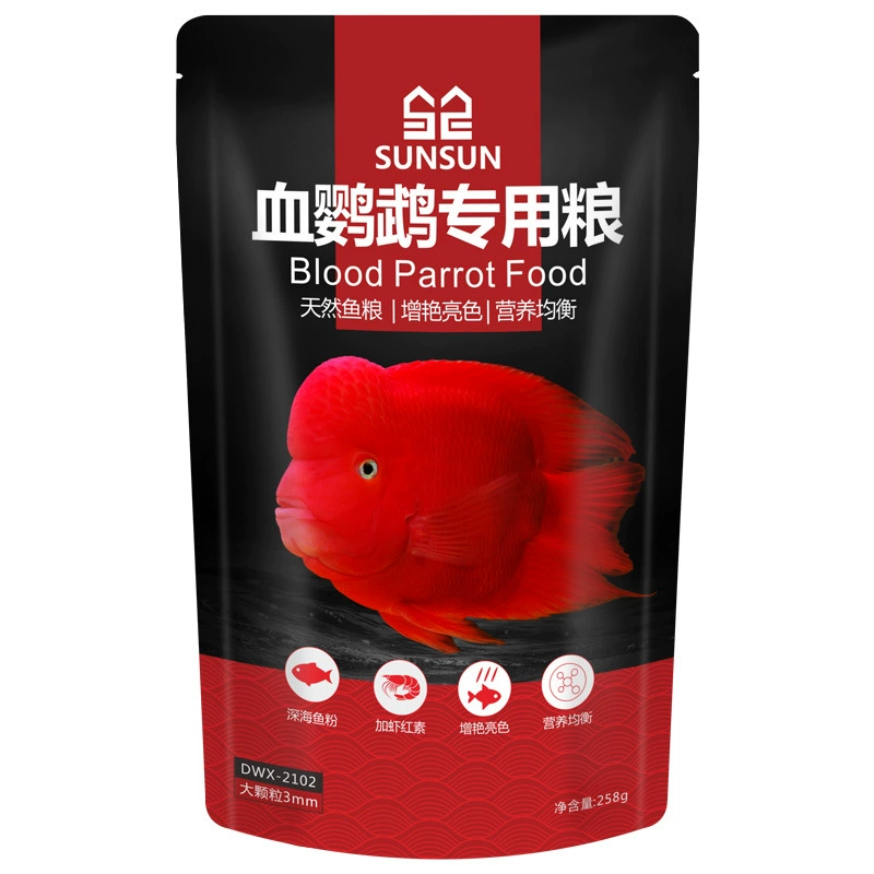Декоративный корм для рыб кровь корм для попугаев с высоким содержанием спирулины цветной корм для рыб поколение оптовых почтовых расходов