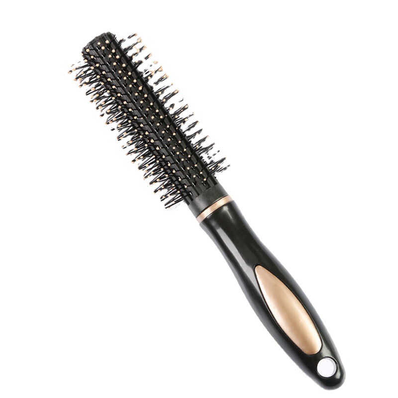 家庭用ヘアカーラーコーム、男女兼用エアクッションマッサージコーム、骨型コーム、インナーバウンドスタイリング、ヘアスタイリング用円筒型ローラーコーム|undefined