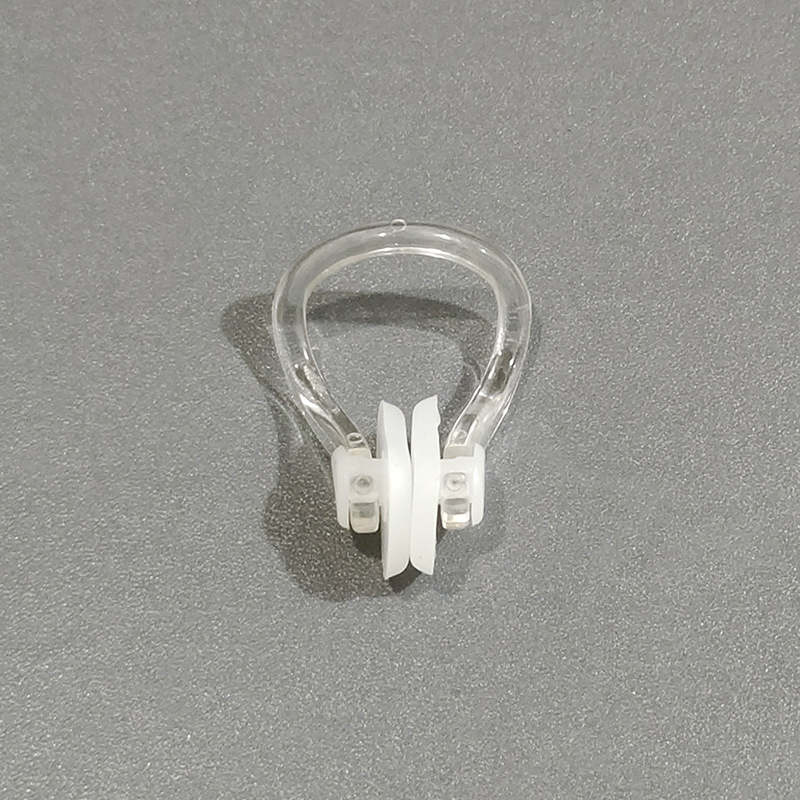 Transparent white nose clip [bag]