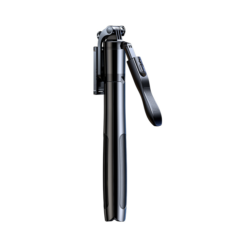 Rtako teléfono móvil selfie stick de cuatro ejes de 360 grados de rotación multifunción anti-sacudida de mano PTZ piso trípode en vivo