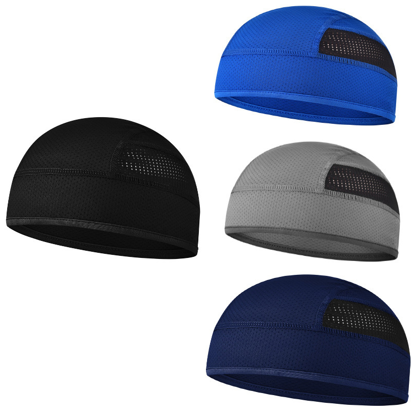Cross-Border Summer Mesh Hat Cycling Cap Bicycle Motorcycle Helmet Lining Sweat-Absorbent and Quick-Drying Amazon Hot Style