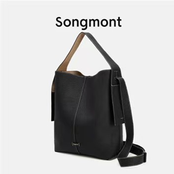 songmont山下有松麂皮挂耳托特包慵懒通勤单肩斜挎包水桶包大包包|undefined