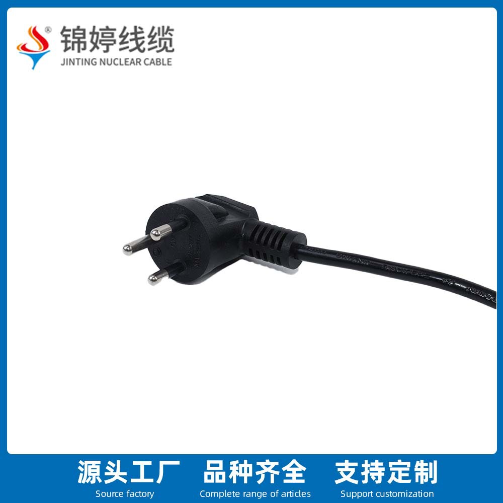 泰国TISI认证10A 250V插头电源线  直头泰国三芯电源线