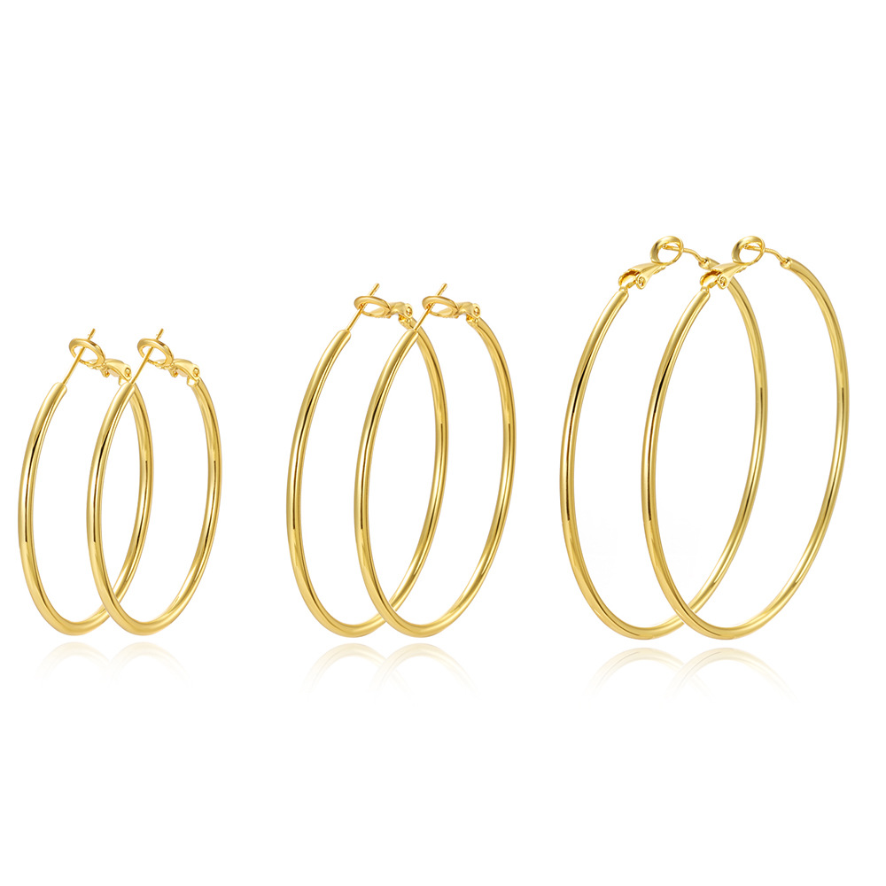 Cross-border European and American 2024 New Explosions Light Luxury High-end Ear Ring Fashion Design Cold Wind Earrings