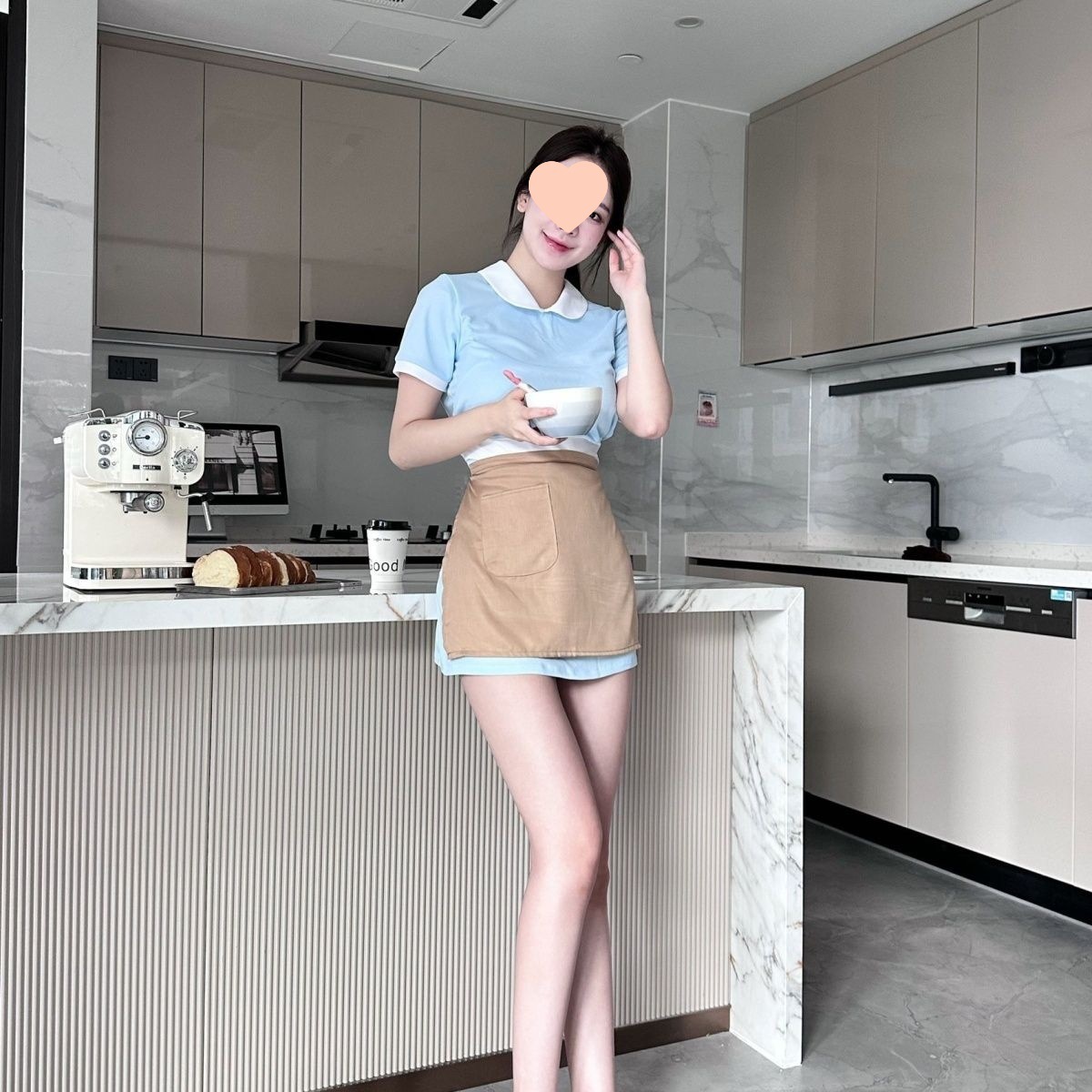 (in Stock, Quick Delivery) Workwear, Good-Looking Work Uniforms, Slimming Hot Girl Short Skirt