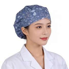 透气食品工作帽子包头发做饭防油烟餐厅厨师帽卫生家居护士防尘帽