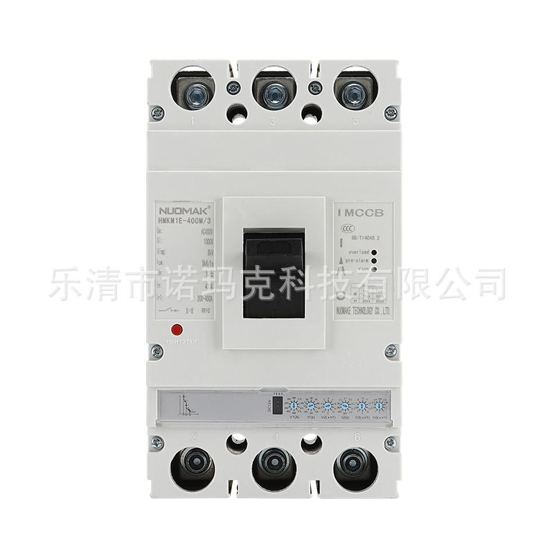 充电桩专用南网量测断路器  CM1E-400M/4P  光伏断路器 诺玛克