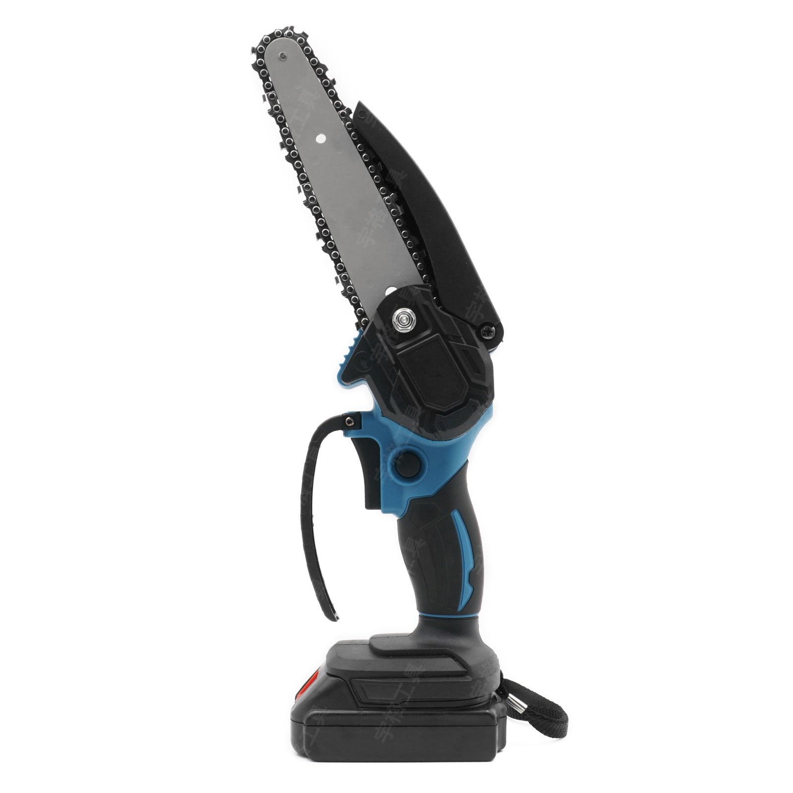 Mini sierra de cadena eléctrica de 6 pulgadas Sierra de registro eléctrica recargable portátil pequeña sierra eléctrica de litio de mano