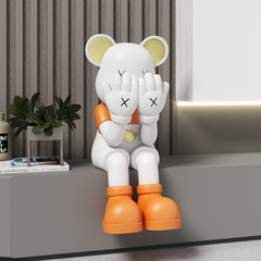 Violent bear large ornaments living room wine cabinet TV cabinet home accessories high-end porch home decoration decorations