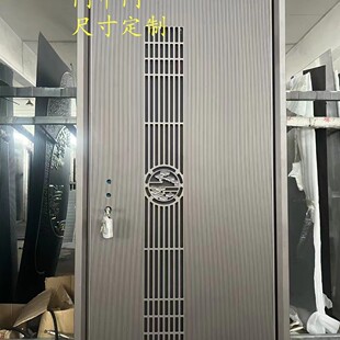 工厂直供所有尺寸可做精雕铸铝装甲门入户门别墅门门中门通风门-阿里巴巴