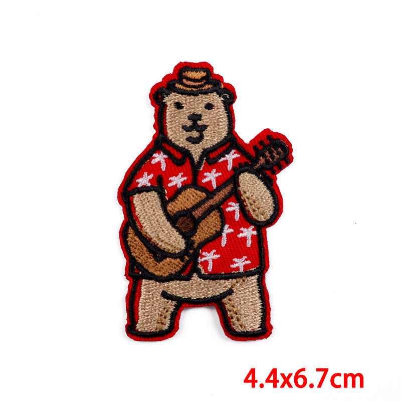 9g Weight Cloth Sticker Event & Party Supplies Clothing Sticker Patches Classification Cartoon, Letter, Cat Pattern Cute Style Cute Cartoon Letter Cat Clothing Sticker Patches Cloth Sticker 6