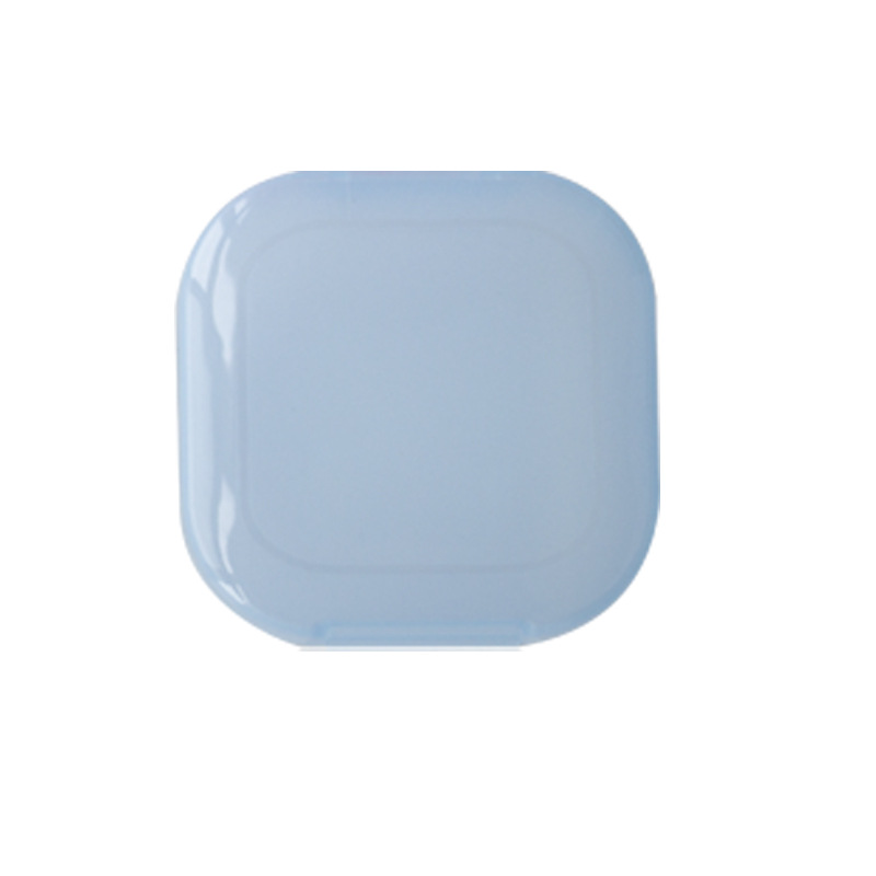 Caja de retenedor Dental, caja de almacenamiento de aparatos dentales, caja dental portátil, caja de almacenamiento transparente para aparatos dentales