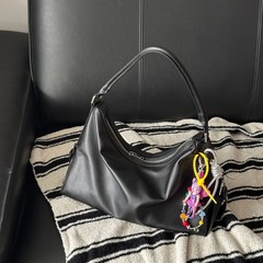 秋冬2025小衆の新型放浪バッグmushybag大容量脇下トートhobo手持ちシングルショルダーバッグ