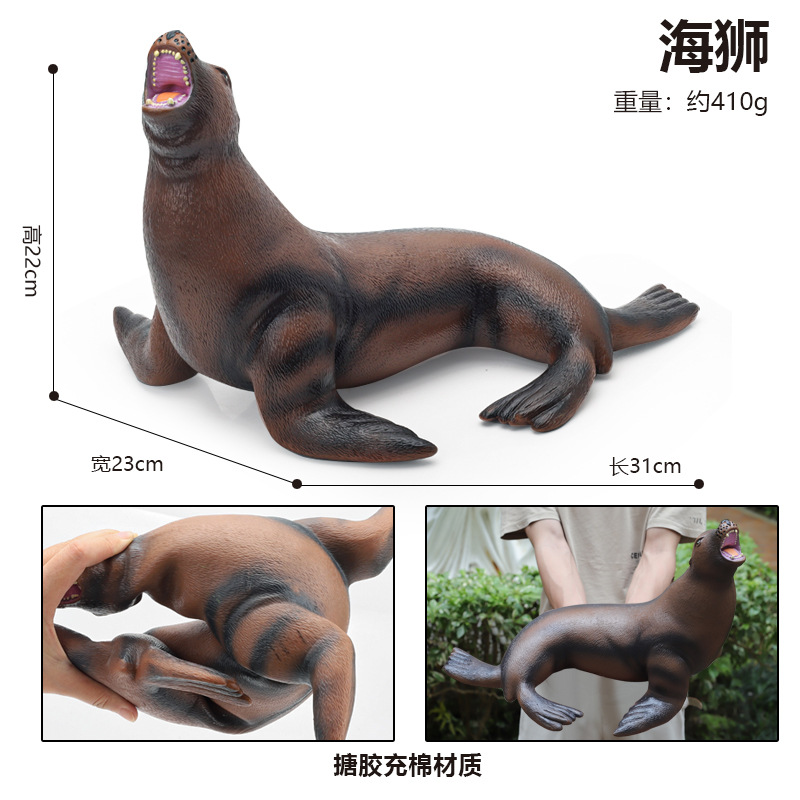 Dolphin, animales marinos, grandes juguetes de tiburón, juguetes de goma suave de simulación, juguetes para niños, modelos de ballenas del mundo submarino al por mayor