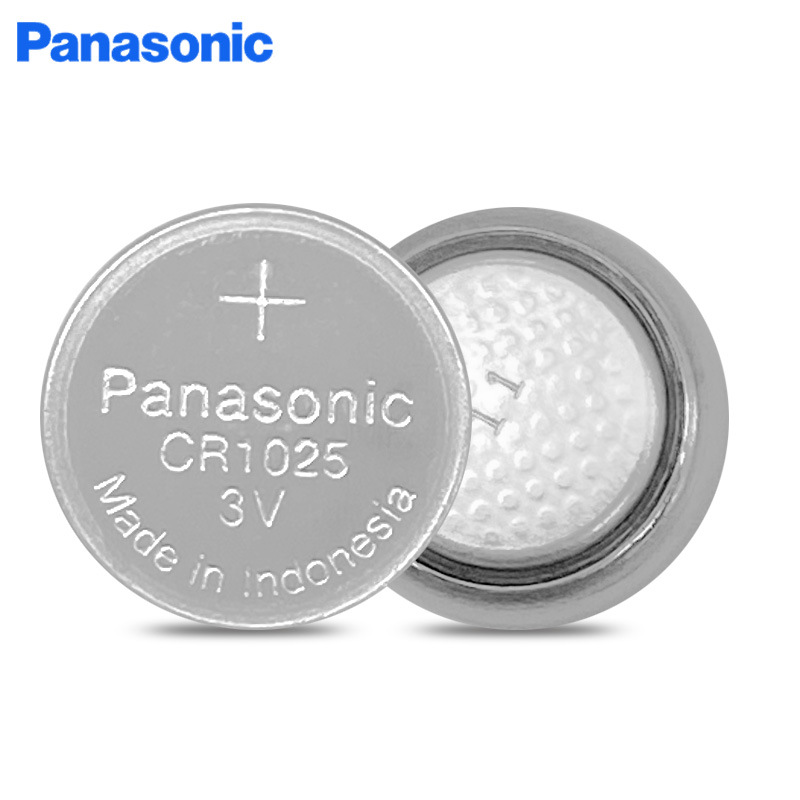 松下Panasonic纽扣锂电池CR1025 3V工业装电池CR1025/BN原装正品