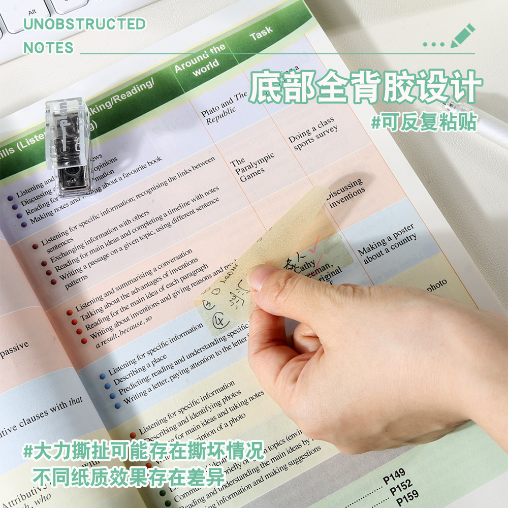 Ciclo de dibujo de siete colores Post-it notes Office Post-it notes Student error etiqueta pegatinas papel de notas a la luz de velas