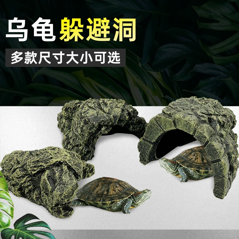 Принадлежности для рептилий/стол для сушки живой черепахи стол для лазания по домашним животным черепаха альпинистская скала/Водяная черепаха, сушка спины Размер стола черепаховое отверстие