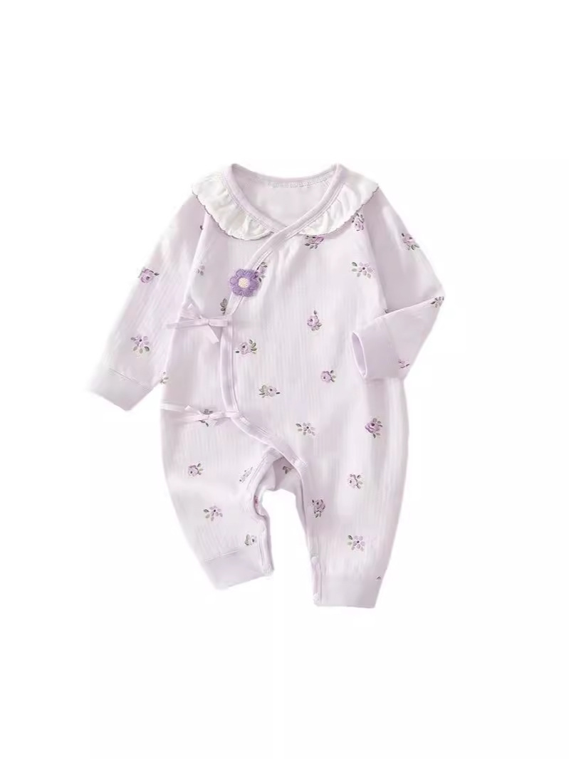 Uniforme de algodón recién nacido, ropa de otoño para bebés, ropa de monje, ropa de bebé, ropa de mariposa para bebés image 5